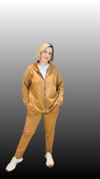 İtalyan İçi Şardonlu Süet Takım