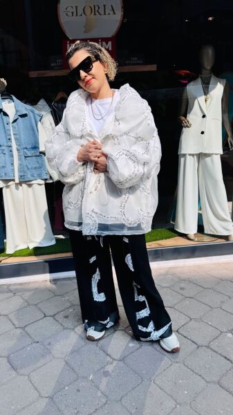 H4 Organze Tasarım Ceket